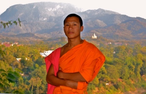Monk in Luang Prabang