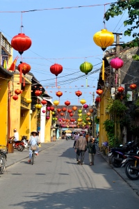 Hoi An decorated for Tet